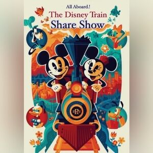 Disney Train Share Show Flyer!!!